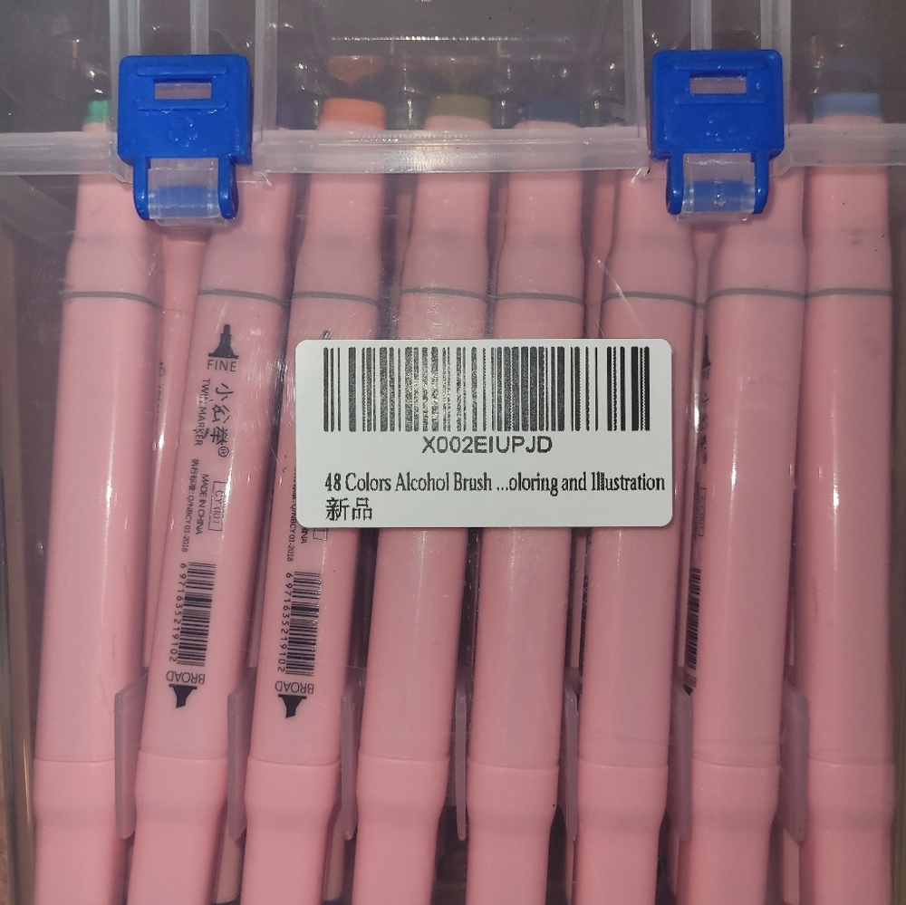 Craft markers, alcohol based